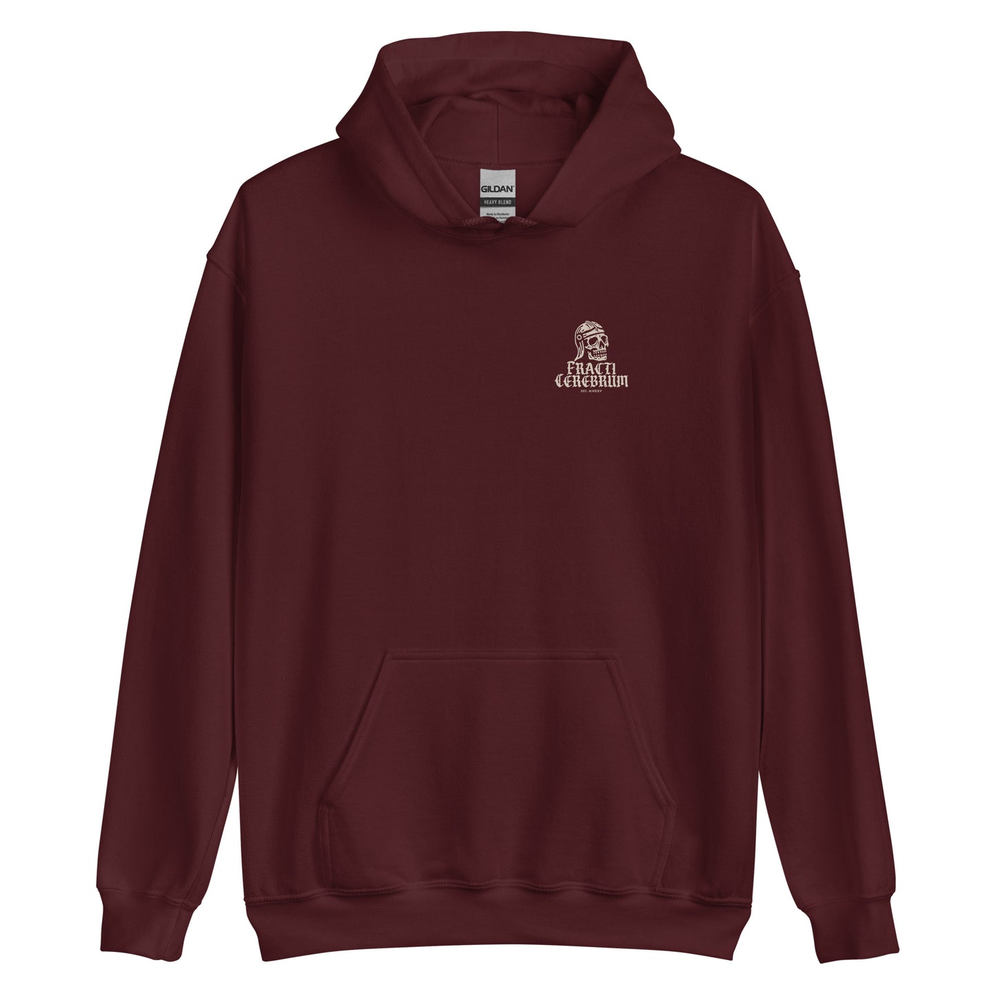 Ad mortem, inimicus! hoodie (Front & Back Print)