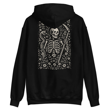 The snake & scythe! hoodie (Front & Back Print)