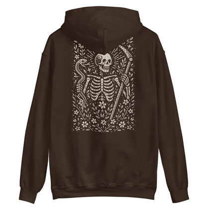 The snake & scythe! hoodie (Front & Back Print)