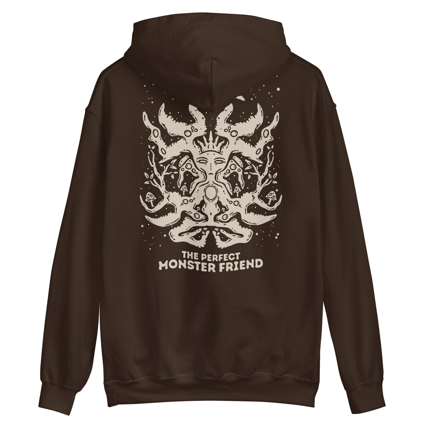 The Perfect Monster Friend! Hoodie (Back Print)