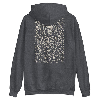 The snake & scythe! hoodie (Front & Back Print)