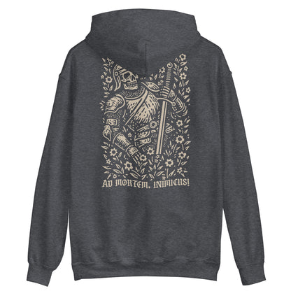 Ad mortem, inimicus! hoodie (Front & Back Print)