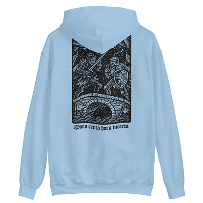 Mors certa hora incerta! hoodie (Front & Back Print)