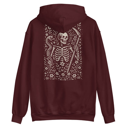The snake & scythe! hoodie (Front & Back Print)
